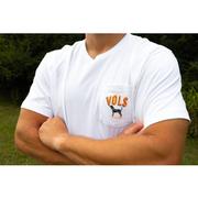 Tennessee Volunteer Traditions Vols Bluetick Pocket Tee